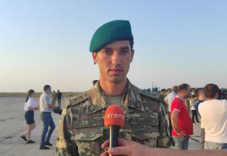 Azerbaijani peacekeeper talks about service with Turkish servicemen in Afghanistan