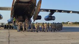 Азербайджанские миротворцы вернулись из Афганистана на родину (ФОТО)