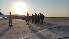 Azerbaijani peacekeepers return to Baku from Afghanistan (PHOTO)