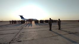 Azerbaijani peacekeepers return to Baku from Afghanistan (PHOTO)