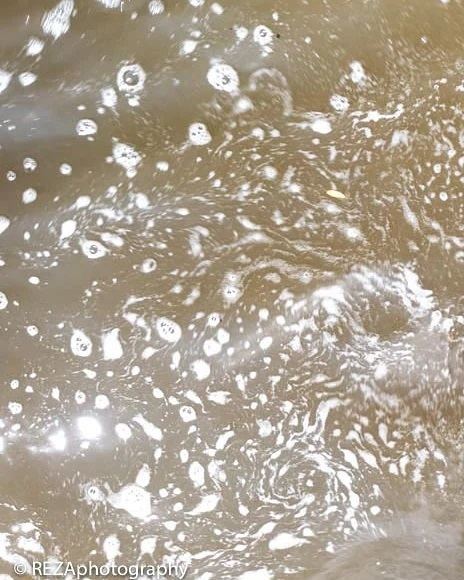 Всемирно известный фотограф Реза Дегати сделал публикацию в соцсети о загрязнении реки Охчучай (ФОТО)