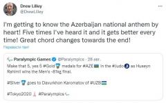 Австралийский комментатор из Токио: Я все лучше запоминаю наизусть гимн Азербайджана (ФОТО)