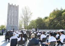 Azerbaijani president, first lady attend opening of Vagif Poetry Days in Shusha (PHOTO)