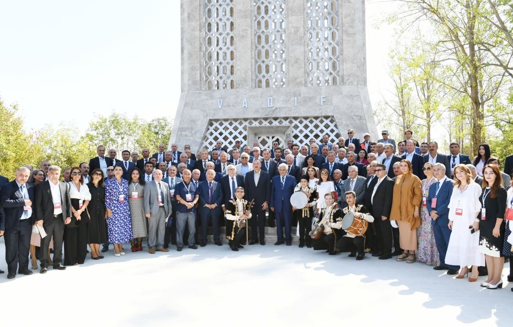 Azerbaijani president, first lady attend opening of Vagif Poetry Days in Shusha (PHOTO)