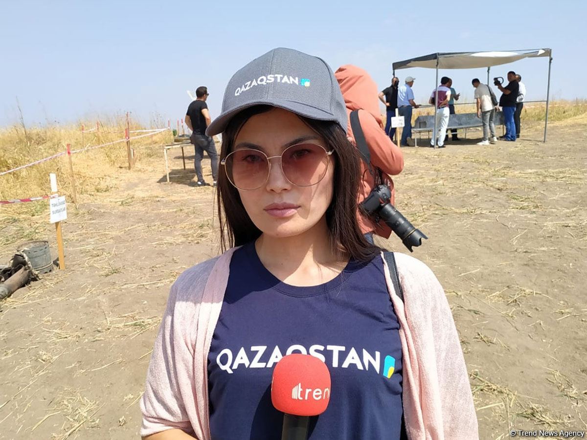 Мы очень рады освобождению Азербайджаном своих территорий - казахстанская журналистка