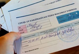 Минздрав Азербайджана огласил порядок получения «сертификата о противопоказаниях» к вакцинации от коронавируса