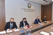 Azerbaijani FM receives credentials of new ambassador of Kyrgyzstan (PHOTO)