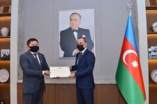 Глава МИД Азербайджана принял копии верительных грамот нового посла Кыргызстана (ФОТО)