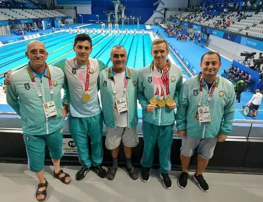 Первый вице-президент Мехрибан Алиева поздравила азербайджанского спортсмена, завоевавшего третью золотую медаль на Летних Паралимпийских играх "Токио-2020" (ФОТО)