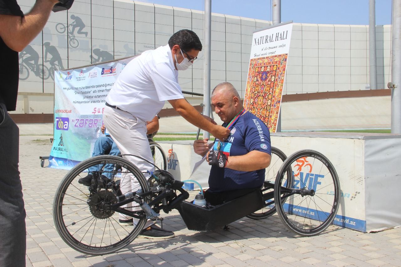 Velosiped idman növü üzrə "Zəfər kuboku" keçirilib (FOTO)