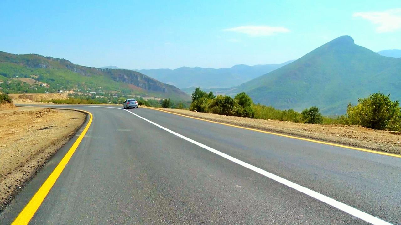 Azerbaijan nearing completion of 'Victory Road' to Shusha in Karabakh (PHOTO)