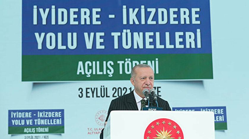 Cumhurbaşkanı Erdoğan: Karadeniz'in ekonomik potansiyelinin altyapısını erkenden kuruyoruz