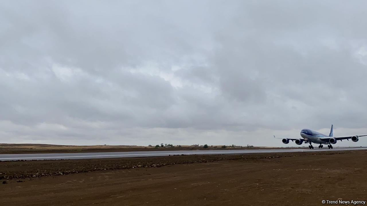 "Дорога Победы", проложенная по воздуху - Физулинский международный аэропорт (ФОТО)