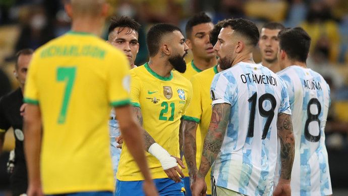 Braziliya-Argentina oyunu 10-cu dəqiqədə dayandırılıb