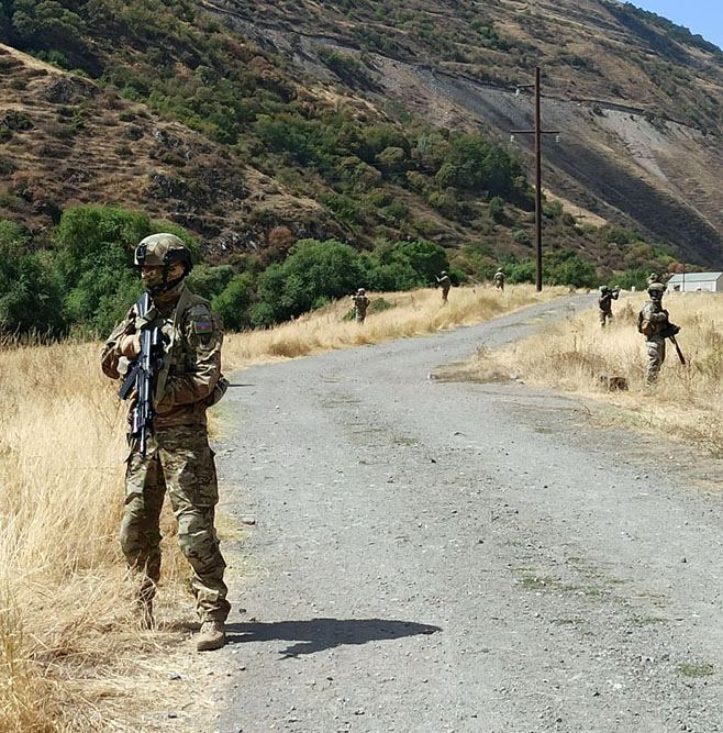 Azerbaijani-Turkish military-tactical exercises kick off in liberated Lachin (PHOTO)