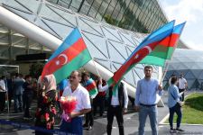Another group of athletes back in Azerbaijan from Tokyo Paralympics (PHOTO/VIDEO)