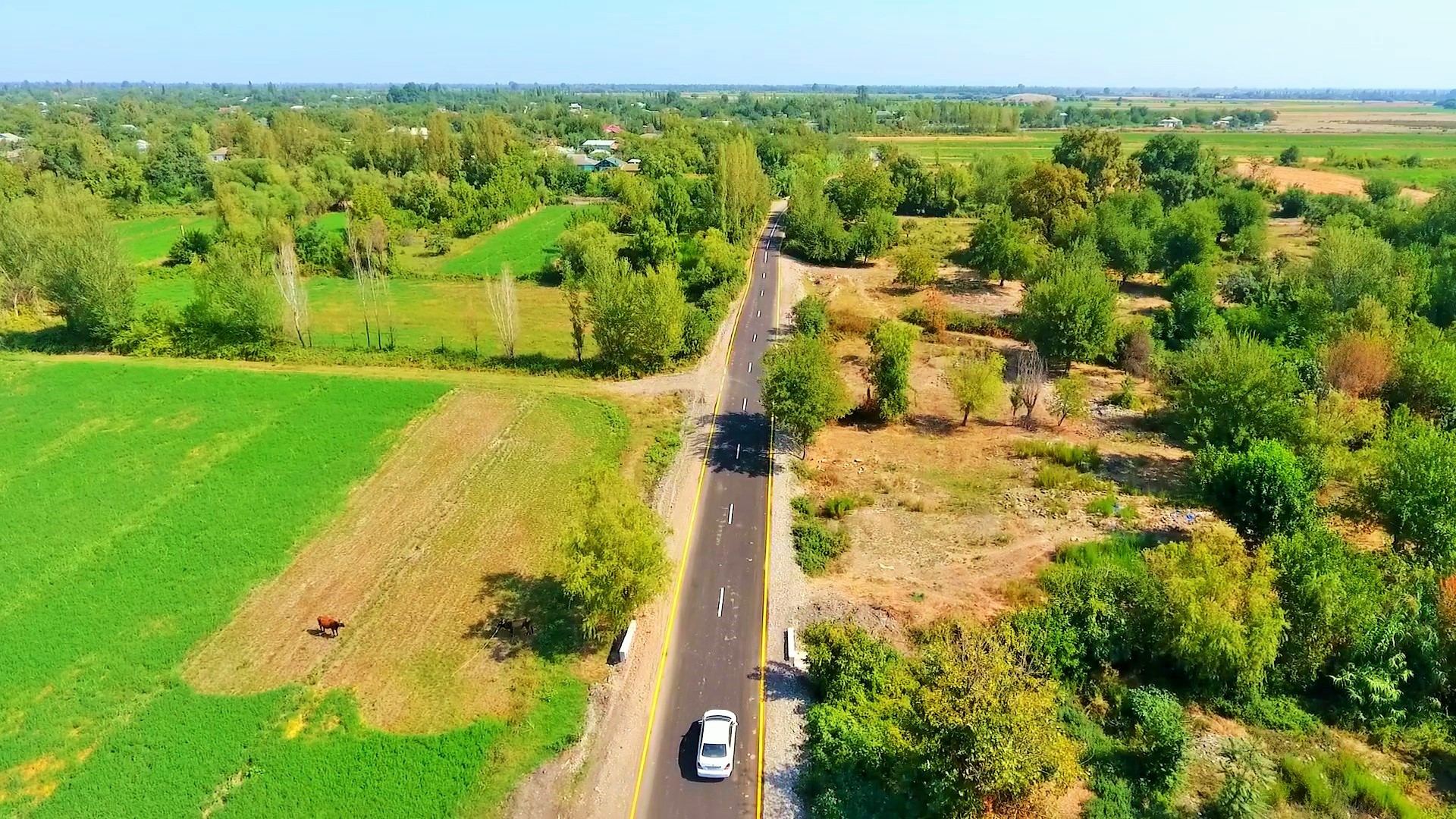 В Тертере реконструирована автодорога, соединяющая 5 населенных пунктов (ФОТО)