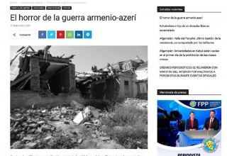 В перуанской прессе опубликована статья об армянском вандализме на территориях Азербайджана (ФОТО)