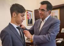 Студент, показавший самые высокие результаты в Азербайджане на вступительных экзаменах, выбрал Бакинскую высшую школу нефти (ФОТО)