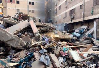 В Каире четыре человека погибли в результате обрушения жилого дома