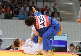 Azerbaijani female judoka reaches semi-finals at V Islamic Solidarity Games