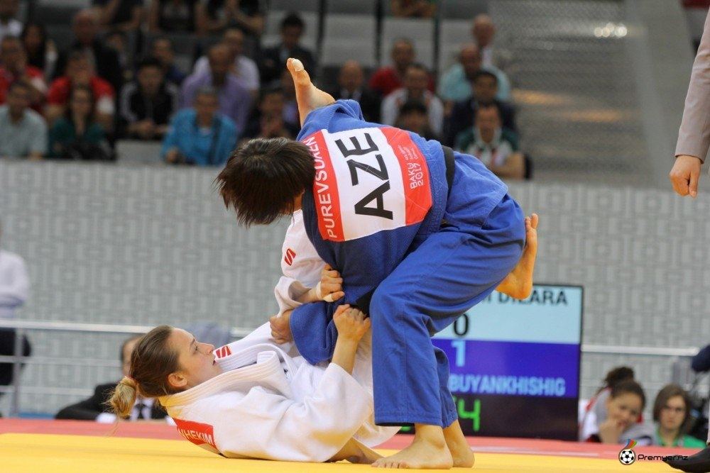 Азербайджанская дзюдоистка выиграла "серебро" чемпионата Европы