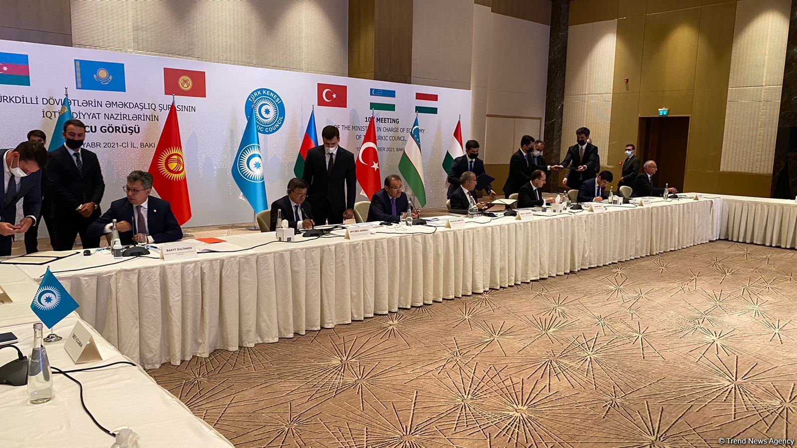 Страны Тюркского совета подписали меморандум по обмену опытом между экономическими зонами (ФОТО)