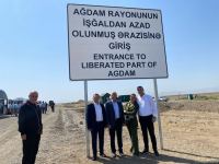 Turkic Council states' delegations in Azerbaijan's liberated Aghdam (PHOTO)