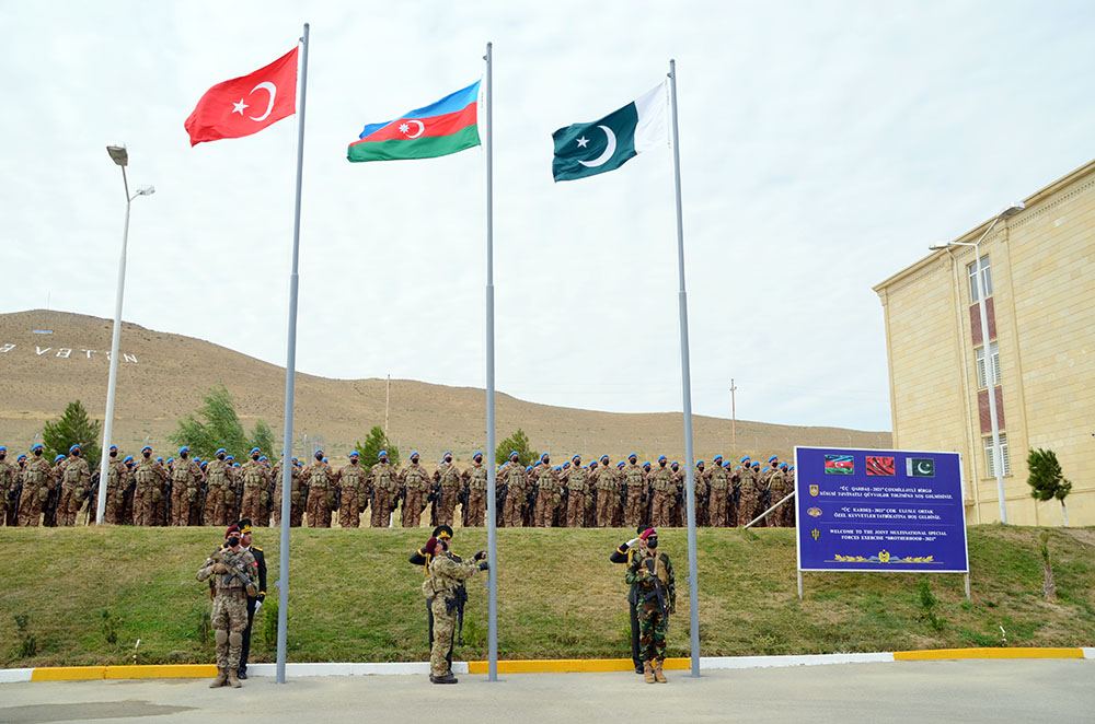Türkiye, Azerbaycan ve Pakistan'dan ortak tatbikat