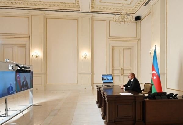 President Ilham Aliyev receives new heads of executive power of Shamkir and Jalilabad districts