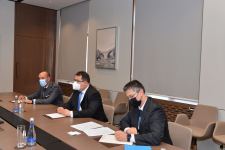 Новоназначенный представитель ЕС в Азербайджане вручил главе МИД копии верительных грамот (ФОТО)
