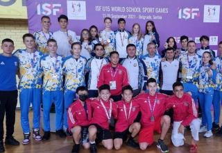 Karateçilərimiz Dünya Məktəblilərinin İdman Oyunlarında 6 medal qazanıblar