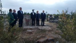 Делегация Ассоциации омбудсменов ОИС осмотрела памятник «Марага-150» в Тертере (ФОТО)