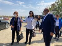 Миссия по расследованию фактов преступлений Армении на территориях Азербайджана в период оккупации находится в Агдаме (ФОТО)