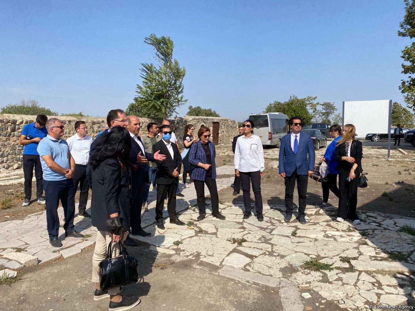 İƏT nümayəndə heyəti Ağdamda faktaraşdırıcı missiya həyata keçirir (FOTO) (ƏLAVƏ OLUNUB)