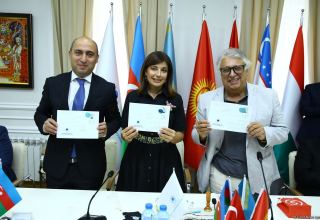 В Баку состоялась церемония гашения марок в честь Узеира Гаджибейли, изданных в Испании (ФОТО)