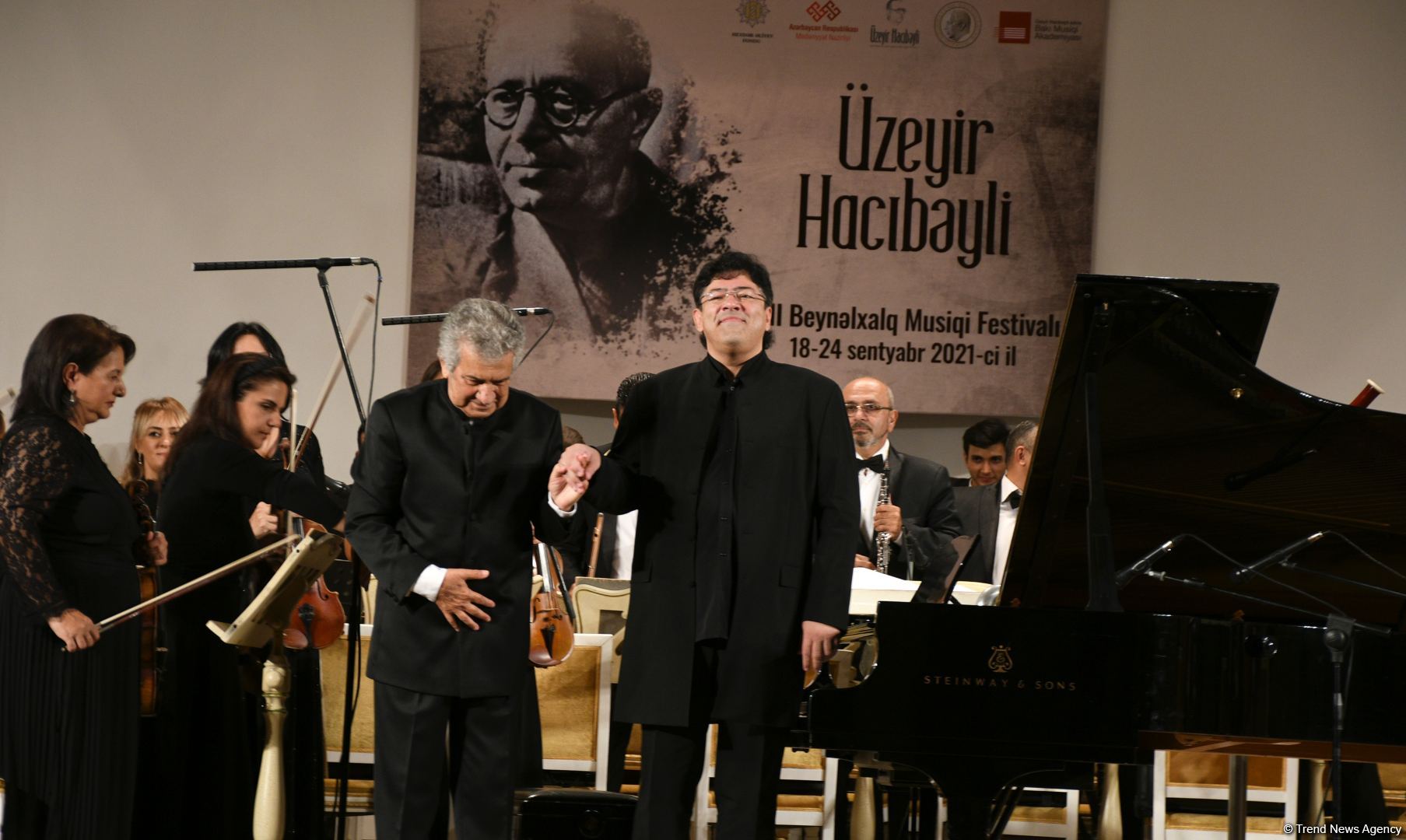 Üzeyir Hacıbəyli XIII Beynəlxalq Musiqi Festivalının təntənəli açılış mərasimi olub (FOTO/VİDEO)