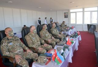 Генералы из Азербайджана, Турции и Пакистана наблюдали за ходом учений «Три брата – 2021» (ФОТО/ВИДЕО)