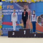 Bədii gimnastlarımız Monteneqroda 6 medal qazandı (FOTO)