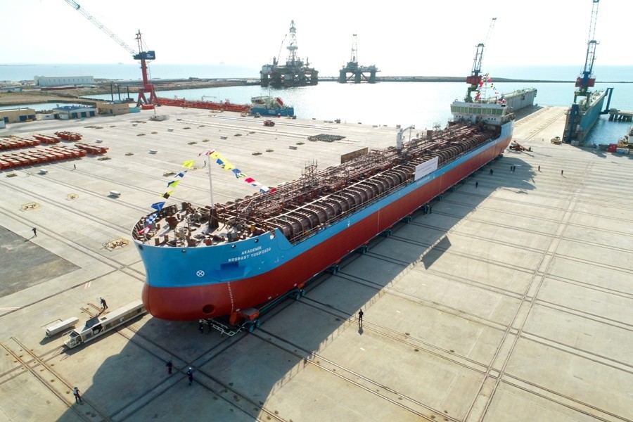 Azerbaijan launches new tanker named after prominent academician (PHOTO)