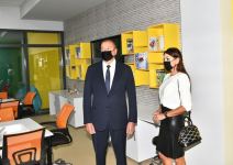 Azerbaijani president, first lady attend inauguration of new building of Baku European Lyceum (PHOTO)