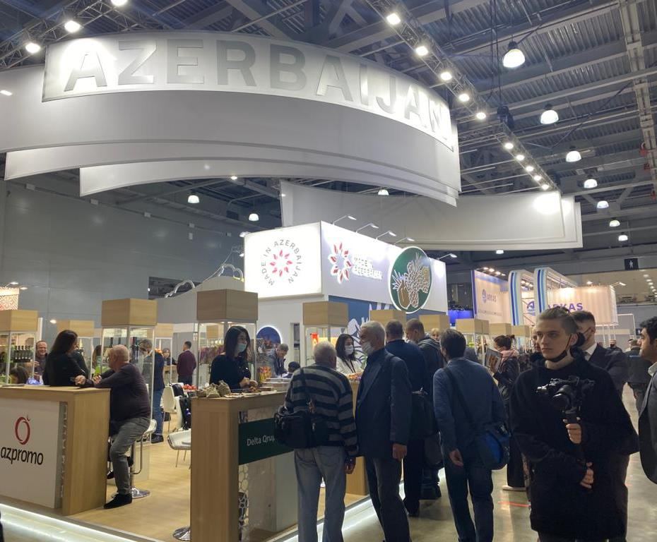 Азербайджанская продукция представлена ​​на выставке WorldFood Moscow 2021 (ФОТО)