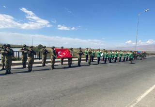 Турецкие военнослужащие, которые будут участвовать в учениях «Нерушимое братство-2021», прибыли в Азербайджан (ФОТО)