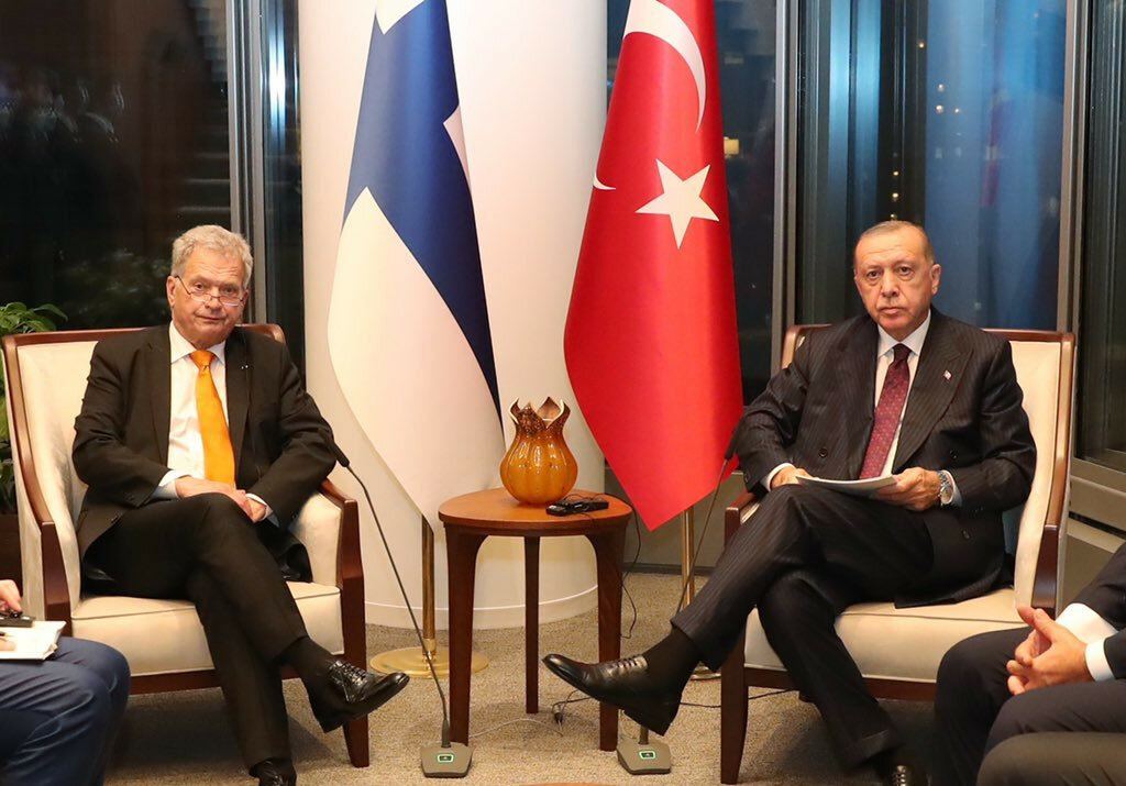 Cumhurbaşkanı Erdoğan ile Finlandiya Cumhurbaşkanı Niinistö görüştü