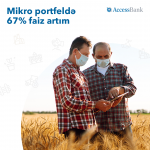 AccessBank-ın mikro portfeli 67% faiz artıb