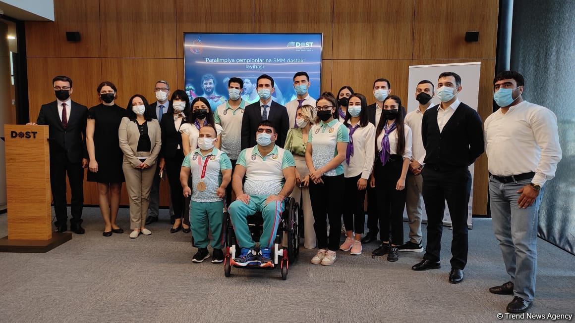 DOST Agentliyi “Paralimpiya Oyunlarının mükafatçılarına SMM dəstək” layihəsinə başlayır (FOTO)