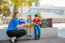 Bakcell и «ASAN Məktub» поздравили детей по случаю нового учебного года (ФОТО)