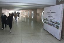 На одной из станций метро Баку открылась фотовыставка, посвященная Карабаху