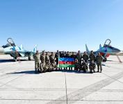 Azerbaijani Air Force fighter performs another demonstration flight at Technofest-2021 (PHOTO)