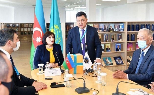 Speaker of Azerbaijani Parliament takes part in Remembrance Day ceremony in Kazakhstan (PHOTO)